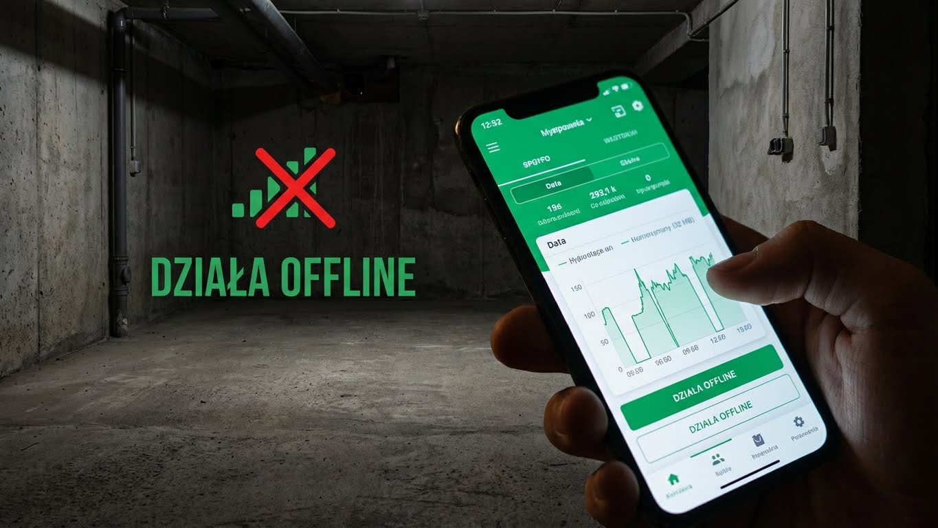 Brak zasięgu w piwnicy? Dlaczego tryb Offline to must-have w magazynie