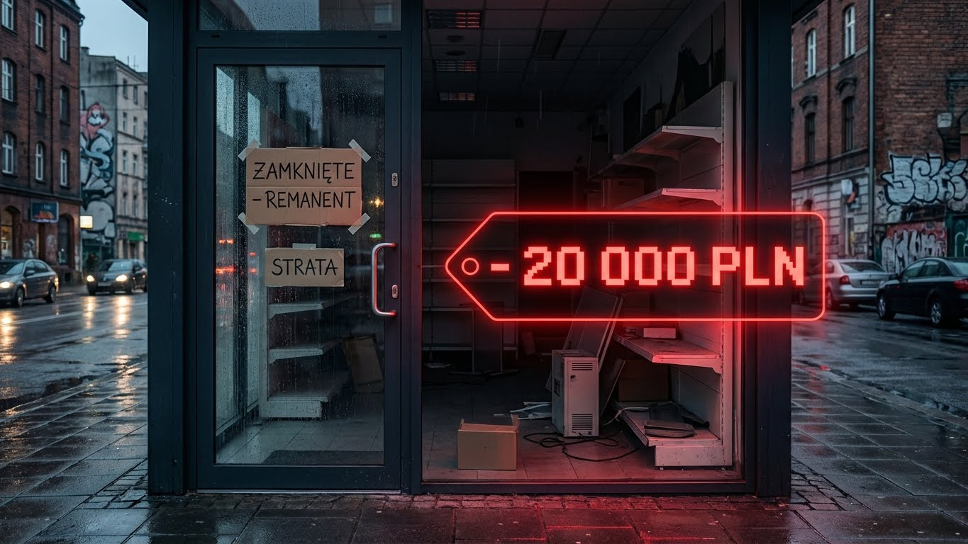 Remanent: Sklep nieczynny – ile kosztuje zamknięcie firmy na 2 dni?